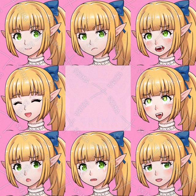 エッチなエルフのお姉さん