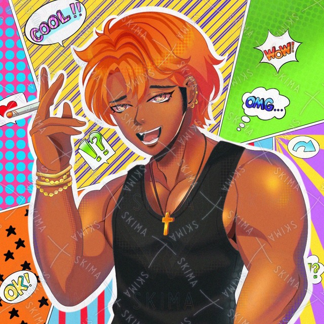 SNS / アイコン / 人物 / 男性 / ワイルド / 筋肉