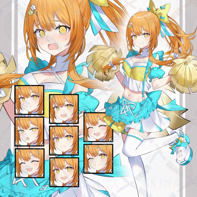 adopt23 チアメイドの女の子