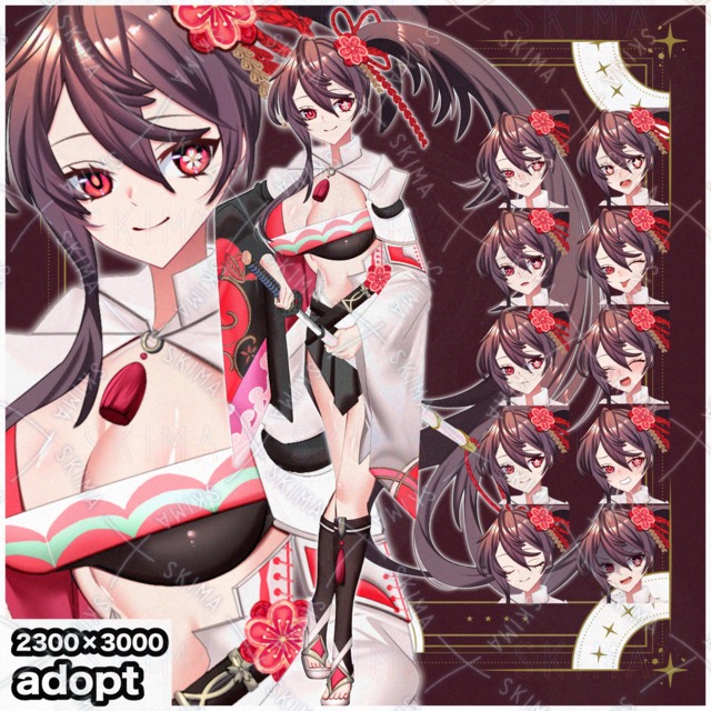 adopt【表情10種類】