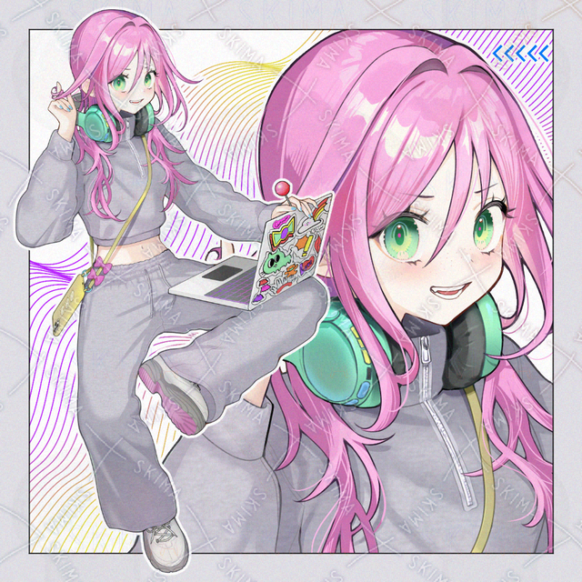 スウェットの女の子(差分なし)