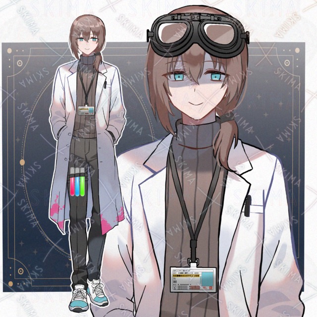 マッドサイエンティストの男性