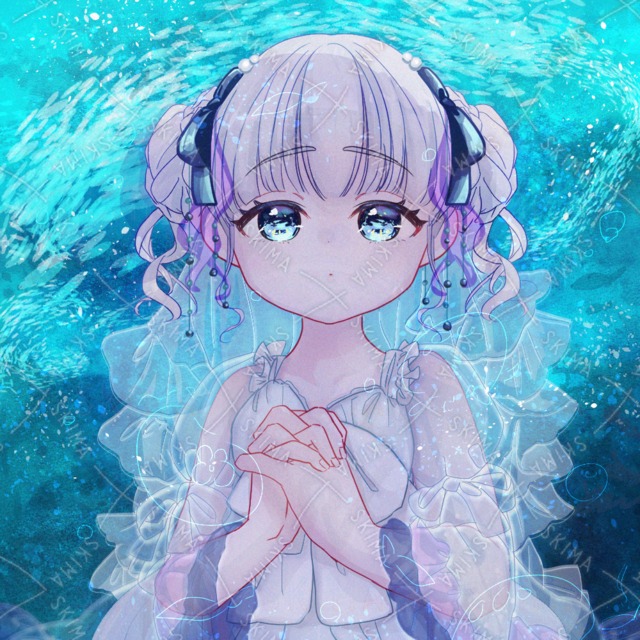 SNS / アイコン / 人物 / 女の子 / 海 / 神秘的