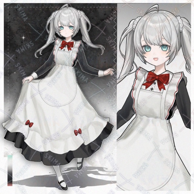 【表情9種】クラシカルメイド