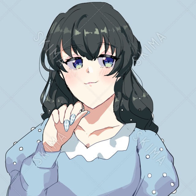 女の子　SNSアイコン