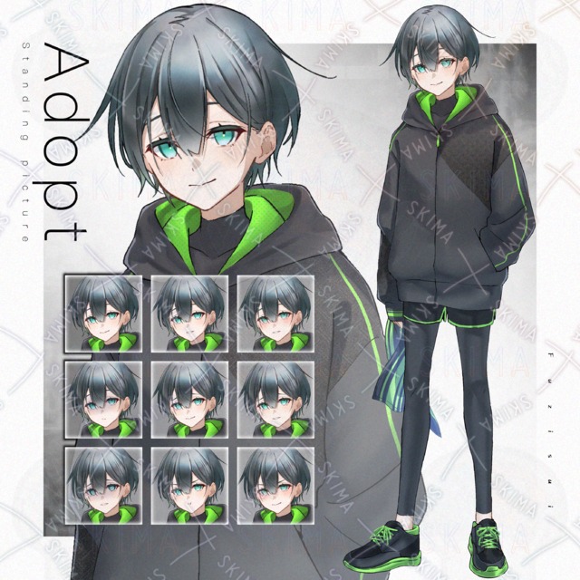 【Adopt】表情差分9種