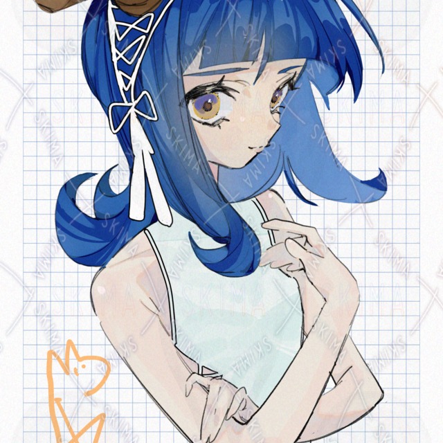 ツノっ子女の子