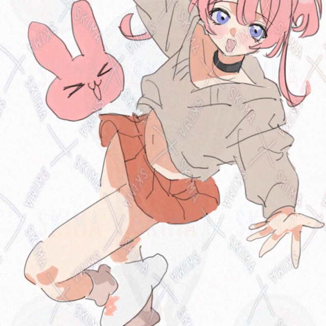 Image 2 of Cheerful girl! 4 different facial expressions! Lowest price!