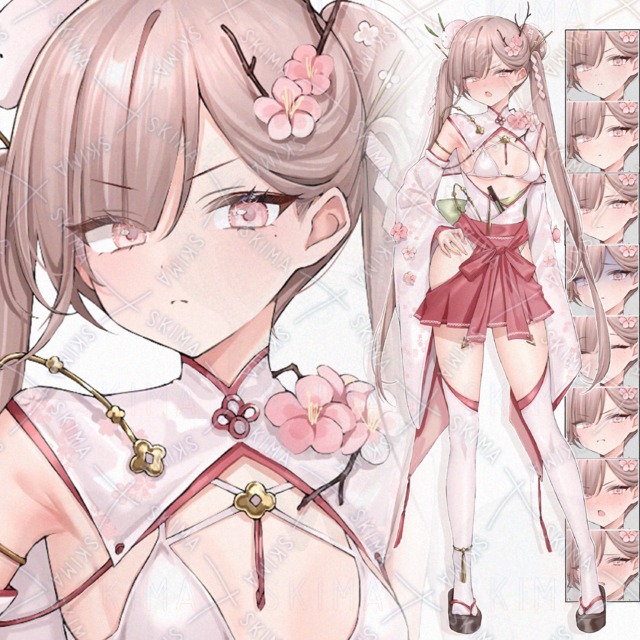 梅の花の少女