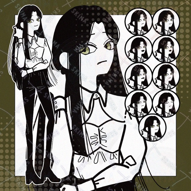 黒髪ロングのお姉さん