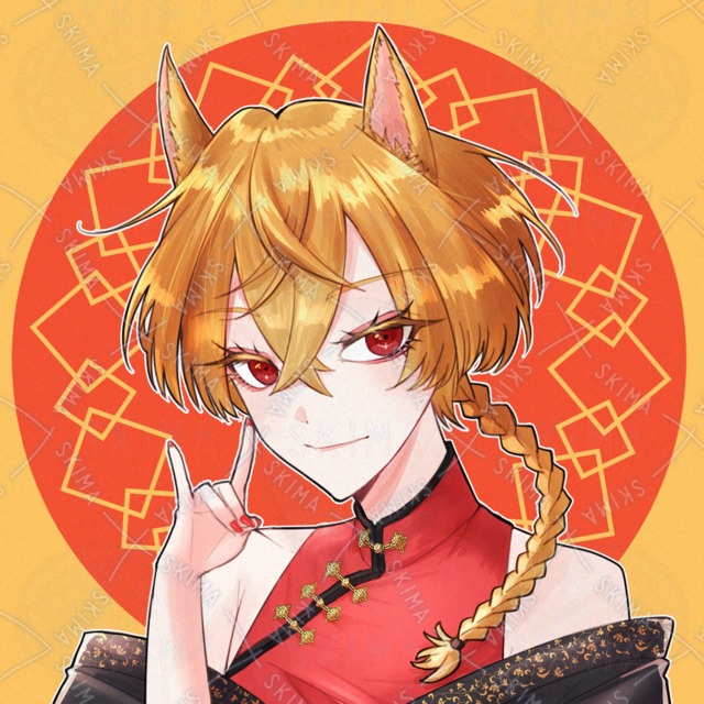 【手パーツ差分・透過有】中華狐さん