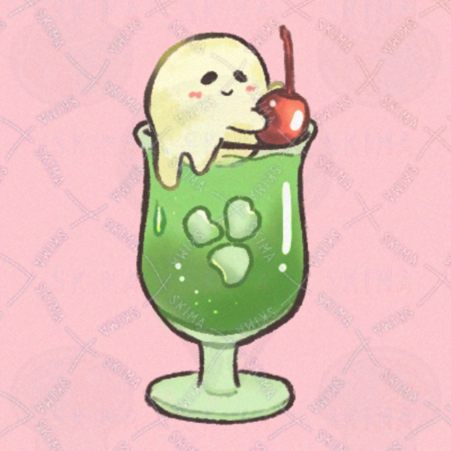 おばけのクリームソーダ