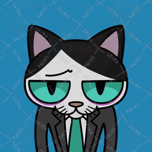 お疲れ猫サラリーマン