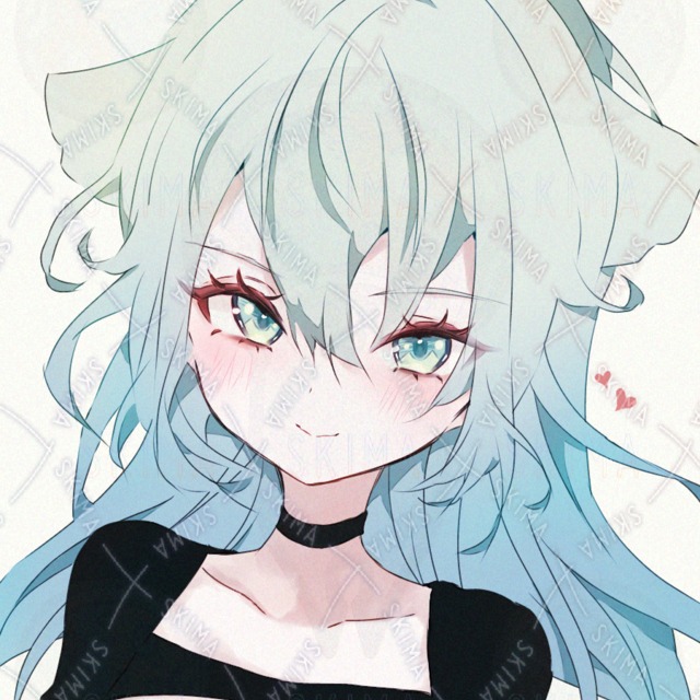 【アイコン】ケモ耳×女の子(｡>﹏<｡)✩ˎˊ˗