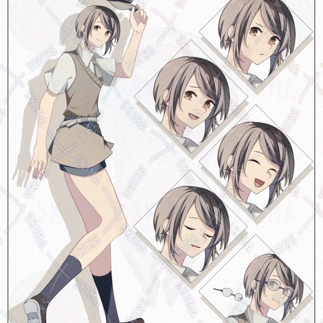 キャラ立ち絵　6種