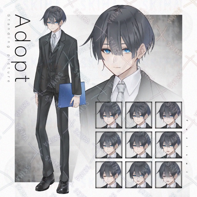 【Adopt】表情差分9種
