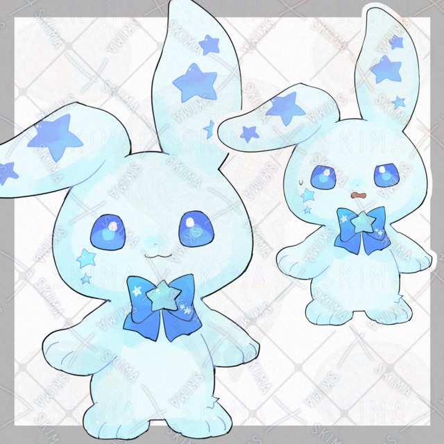 星うさぎ【表情9種類】