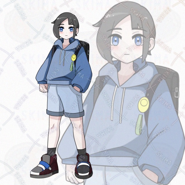 少年(通常立ち絵＋差分7種)
