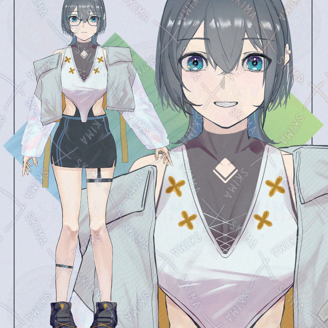 【adopt】ウルフカットの女の子