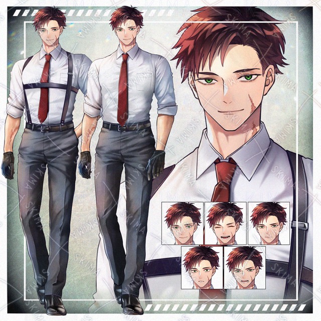 【adopt】筋肉質な男性
