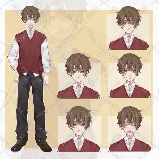 【SALE】男の子【表情差分6種】