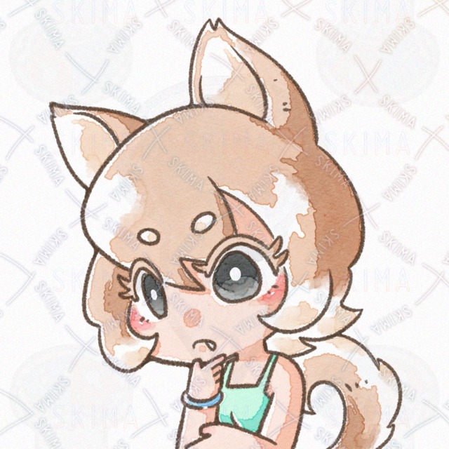 【SNSアイコン】柴犬の女の子