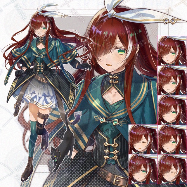 adopt【表情8種】