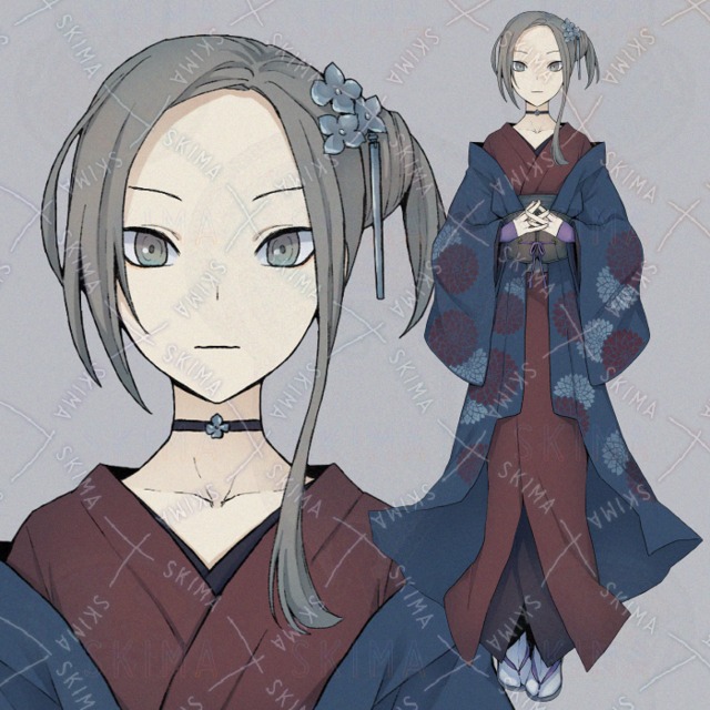 和風女性
