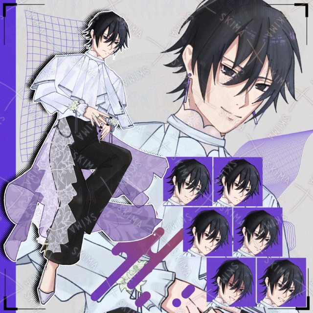Adopt-1[表情差分6種] クラシカルな男性