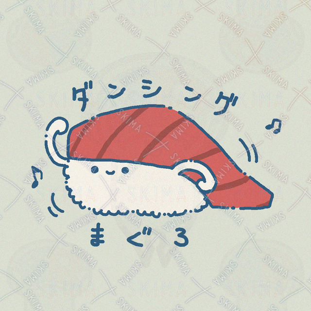 【アイコン】ダンシングまぐろ
