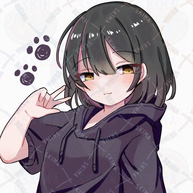 黒猫っぽい女の子