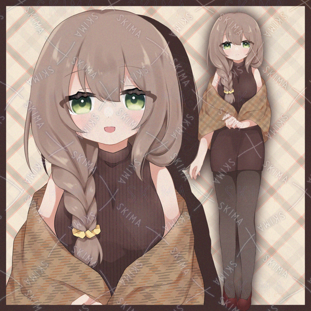 【立ち絵】シックな女の子