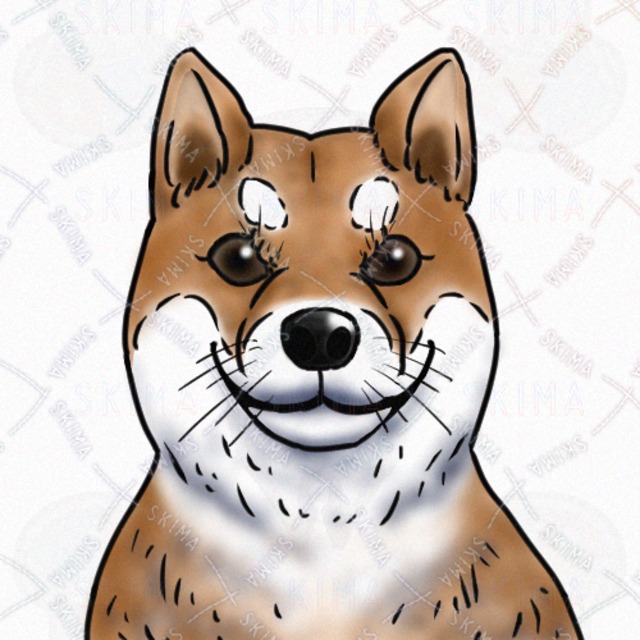 SNSアイコン　柴犬