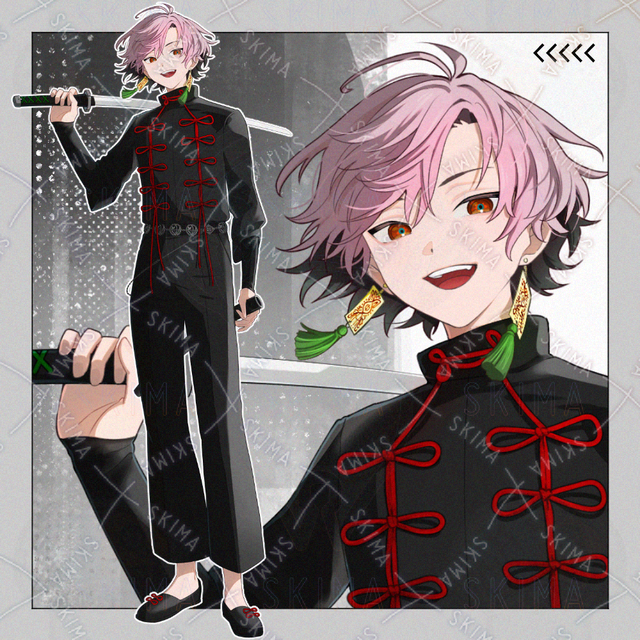 中華風の男性(差分なし)