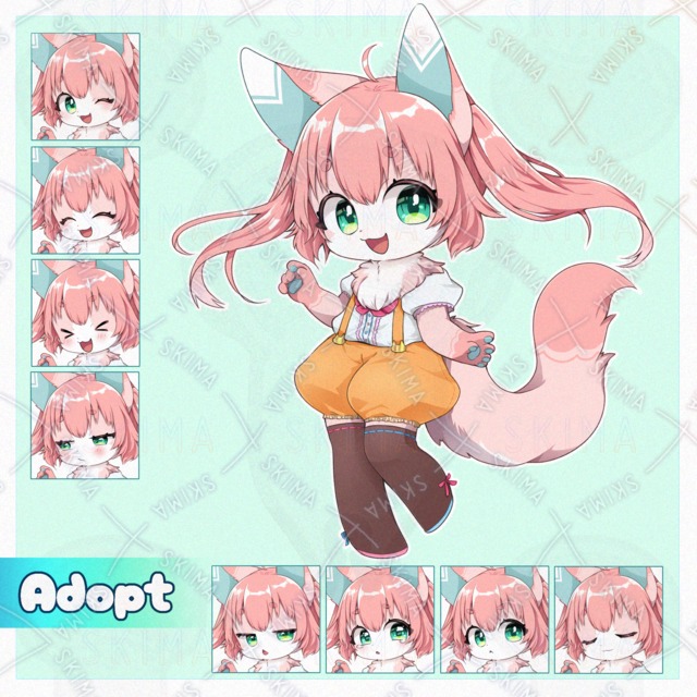 【Adopt.4】表情9種