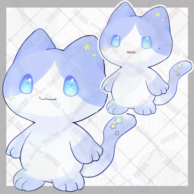 星ねこ【表情8種類】