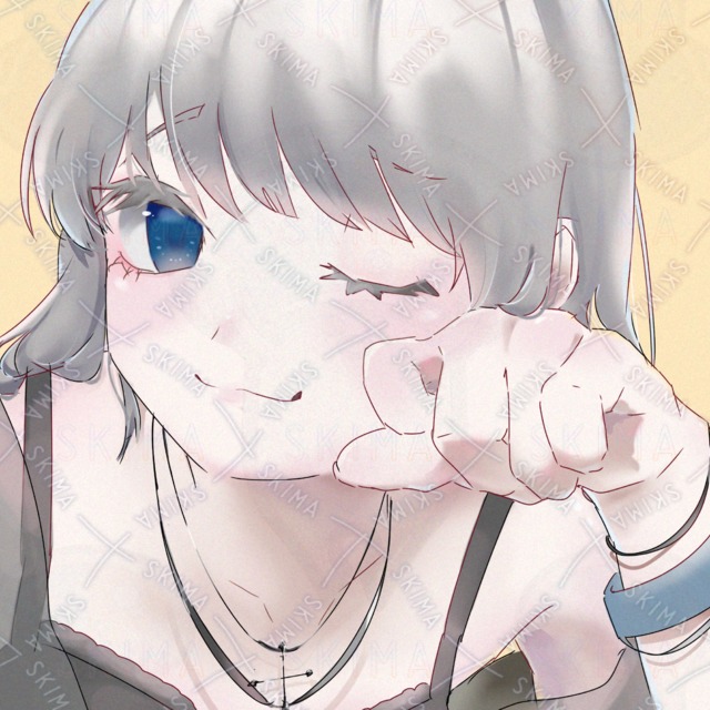 銀髪の女の子