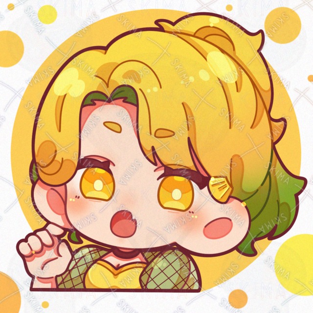SNSアイコン　パイナップルな女の子