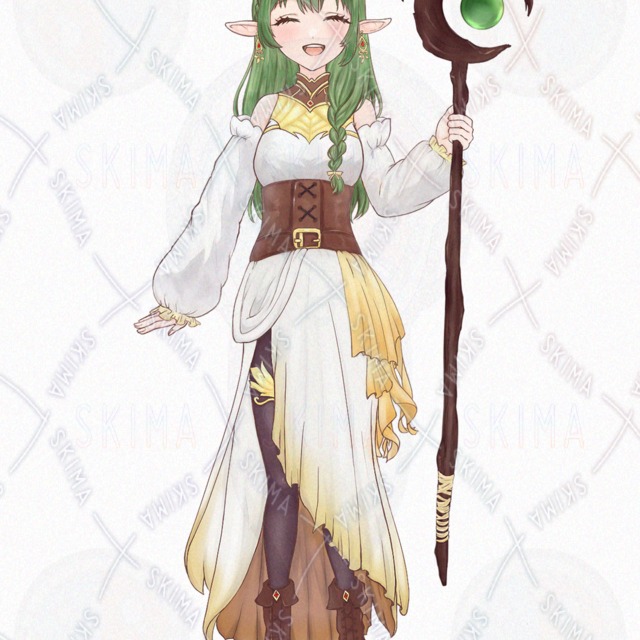 Price reduction~Elf Girl~(5 different expressions + wand) 的商品圖片第 6 張