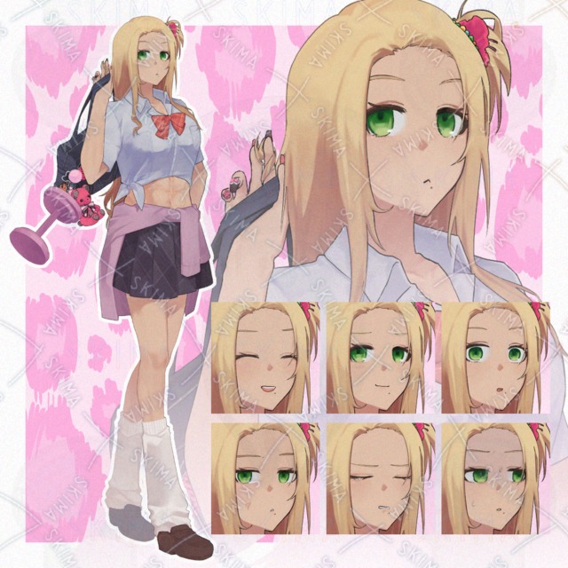 筋肉質な女子高生