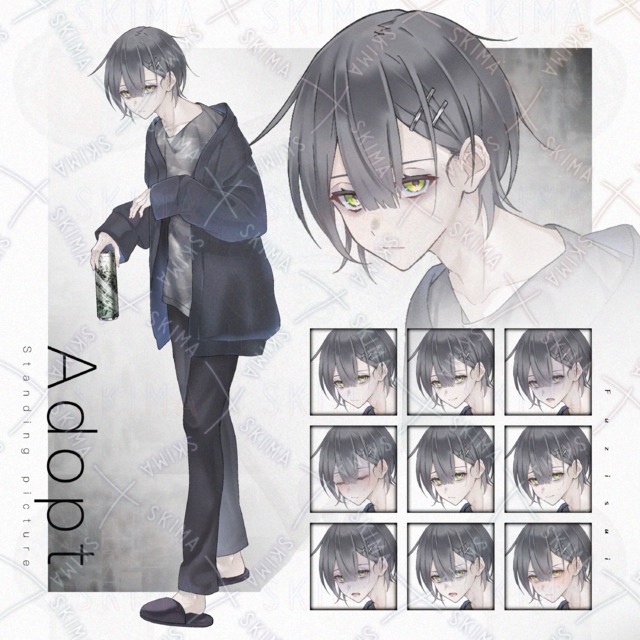 【Adopt】表情差分9種
