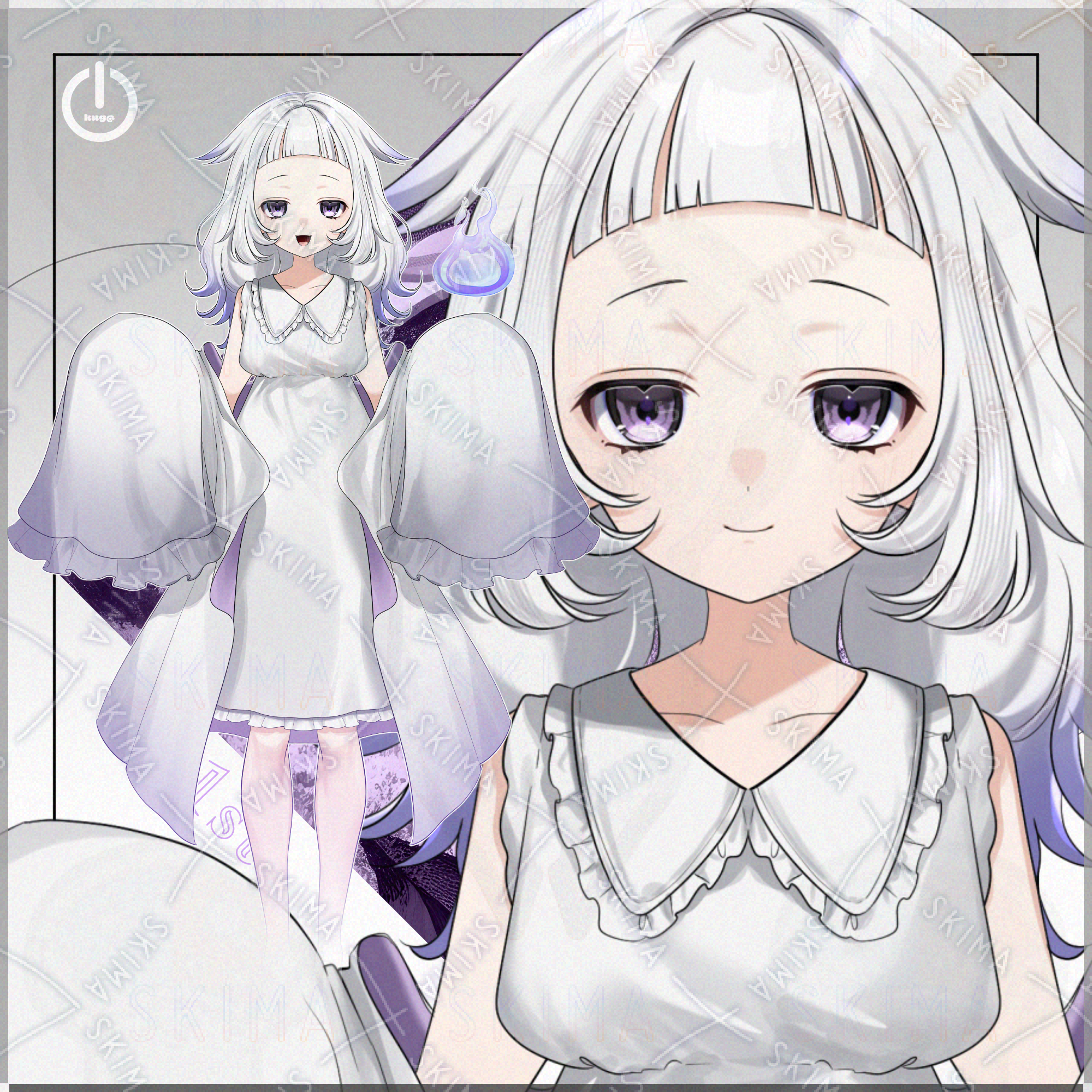 1点限定】幽霊の女の子【IRIAM対応】 | SKIMA（スキマ）