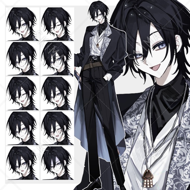 帯刀をした青年