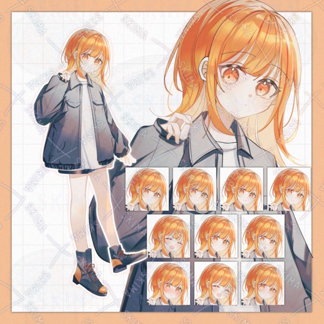adopt【表情10種】