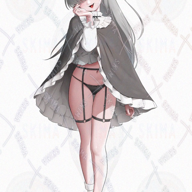 은발편 메카클레 뱀파이어 짱【표정차이 5종 + 무기・날개・피차이】입니다. 상품 이미지 3번째