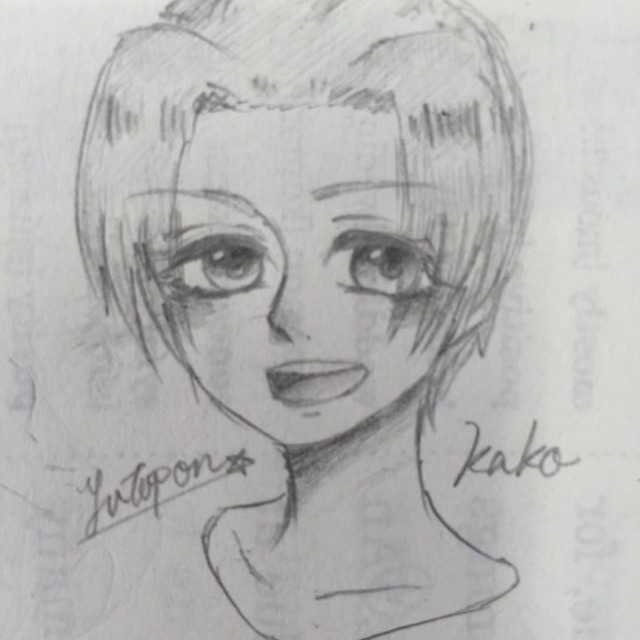 アナログ（色鉛筆）でイラストお描き致します