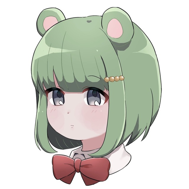 女の子のアイコン描きます！