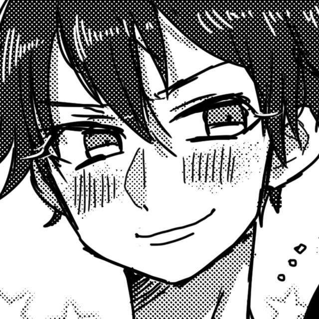 モノクロイラスト