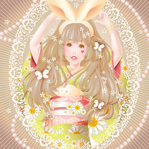 ピンナップイラストレーション作成