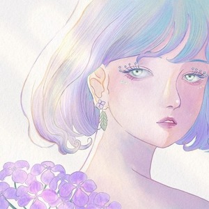 【SNSアイコン】表現したい世界観をベースに美人画をお描きします